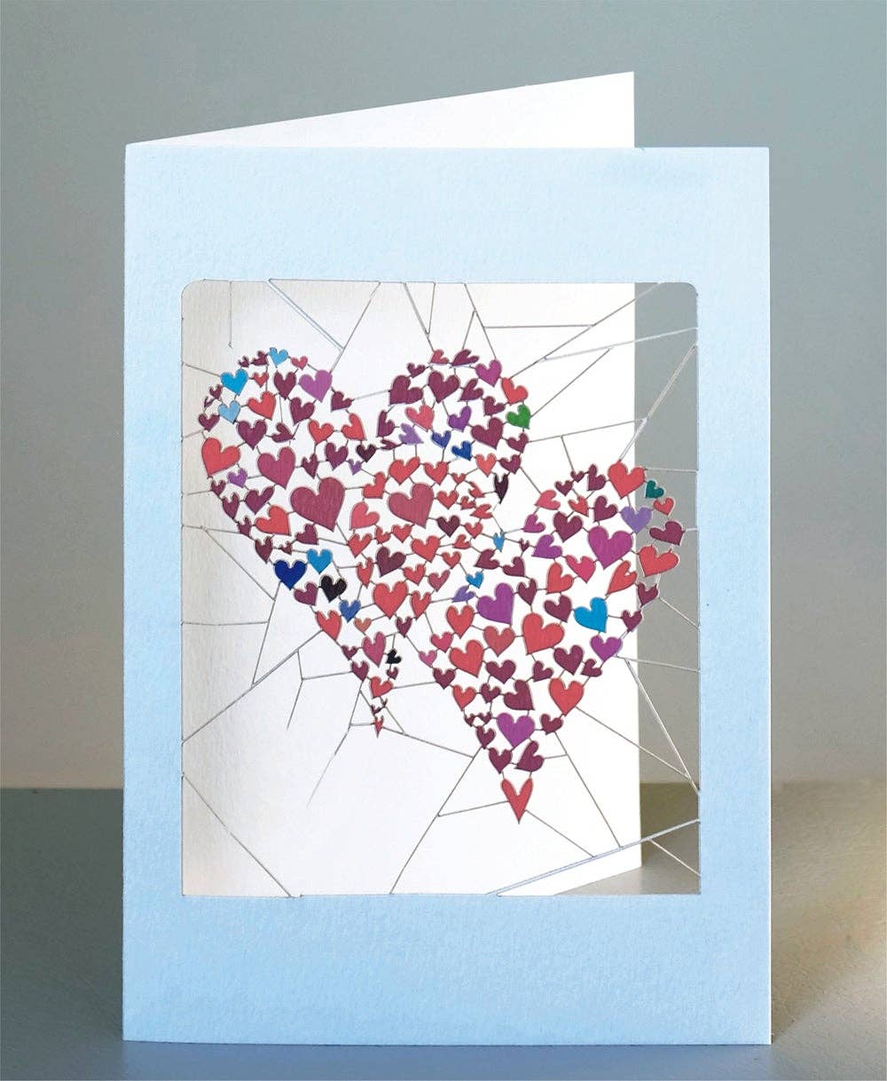 Hearts Love Card