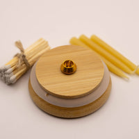 20 Minute Beeswax Mindful Candle Set: (Set of 20)