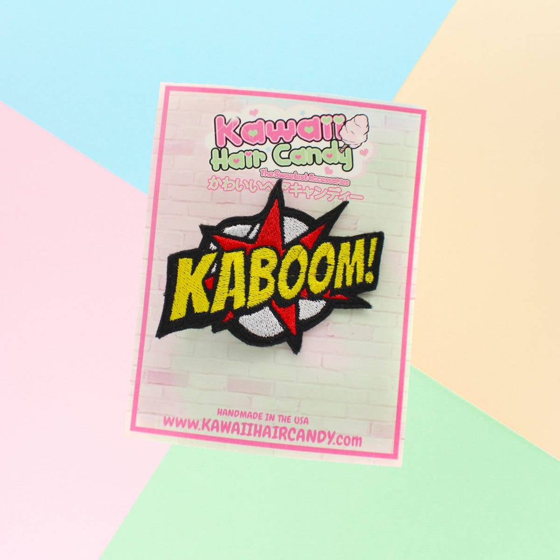 KaBoom! Comic Book Hair Clip