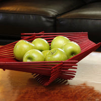 Tea Stained Folding Chopstick Basket