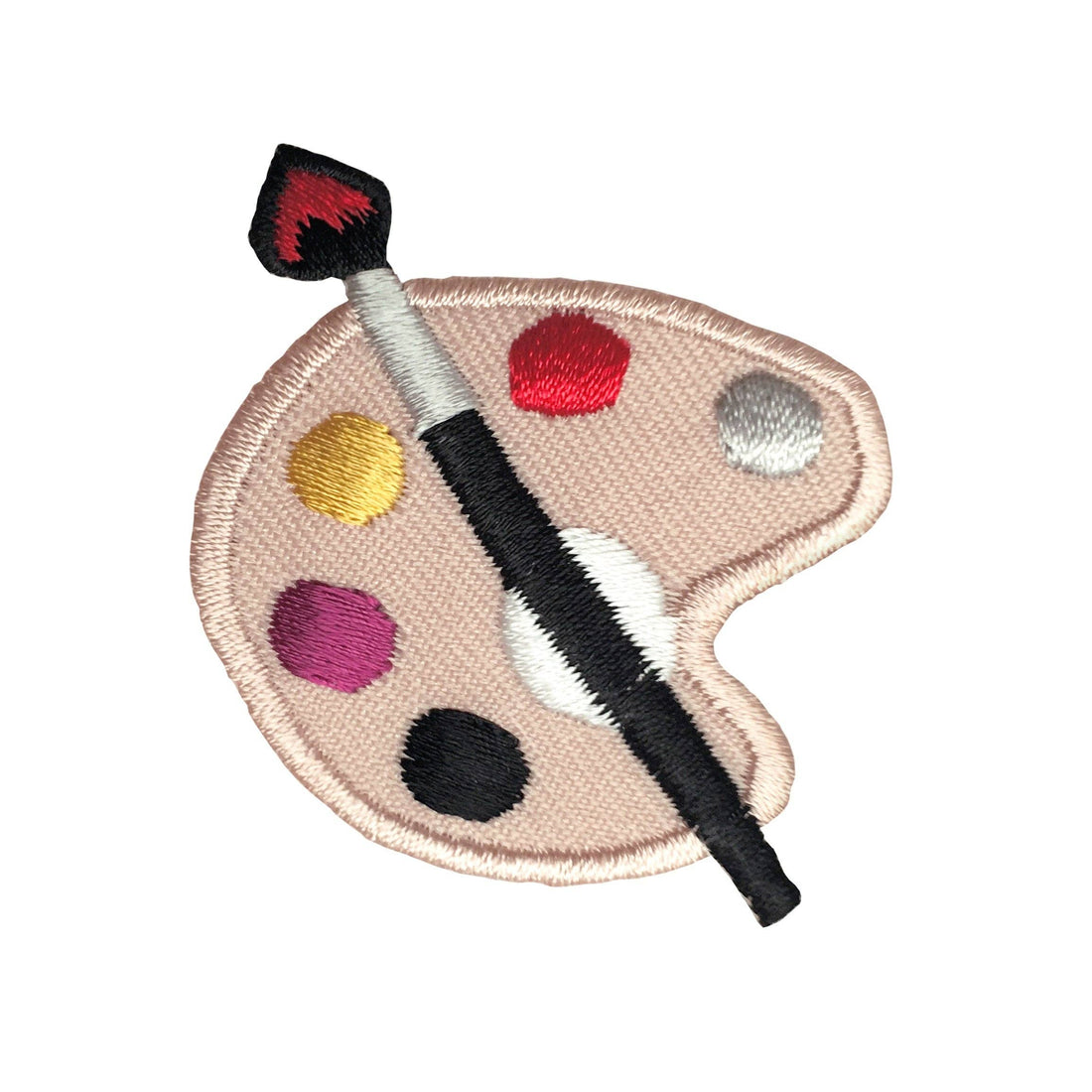 Artist Palette Iron on Patch