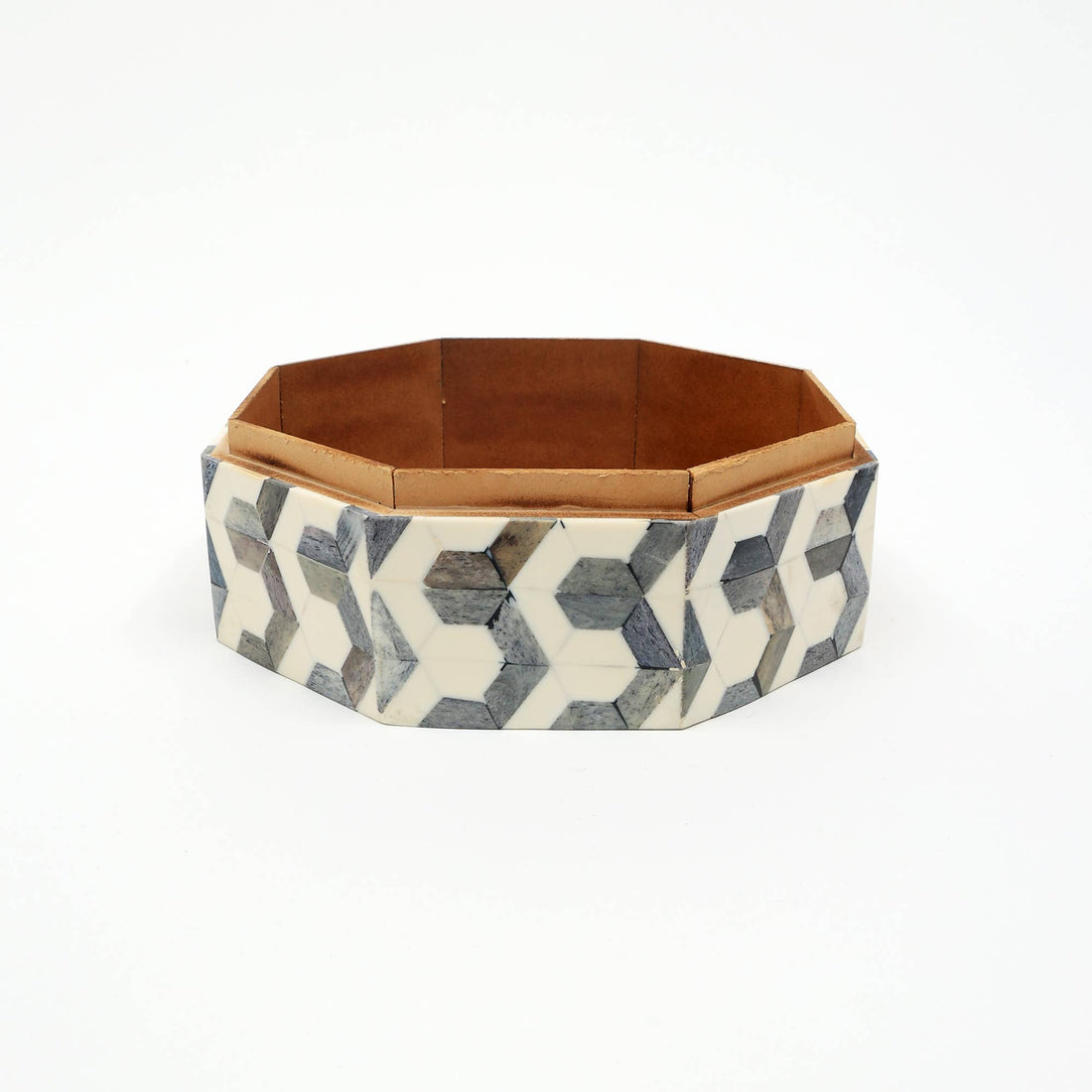 U Pattern Hexagon Box