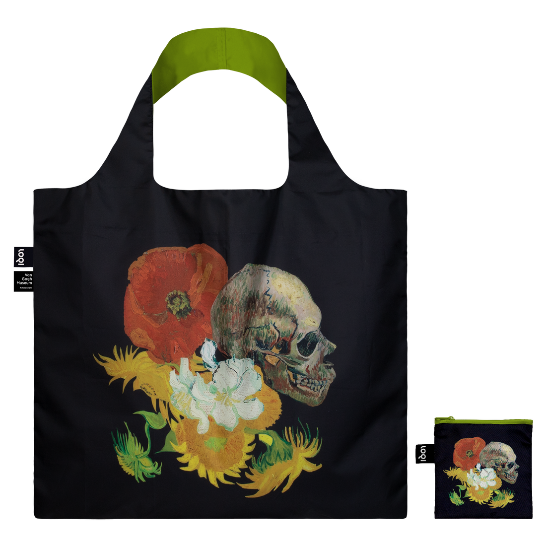 Van Gogh Museum Skull Recycled Bag