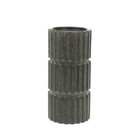 Round Wood Candle Holder 4x12"