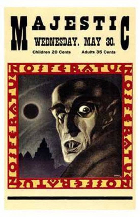Nosferatu the Vampire Movie Poster - 11 x 17