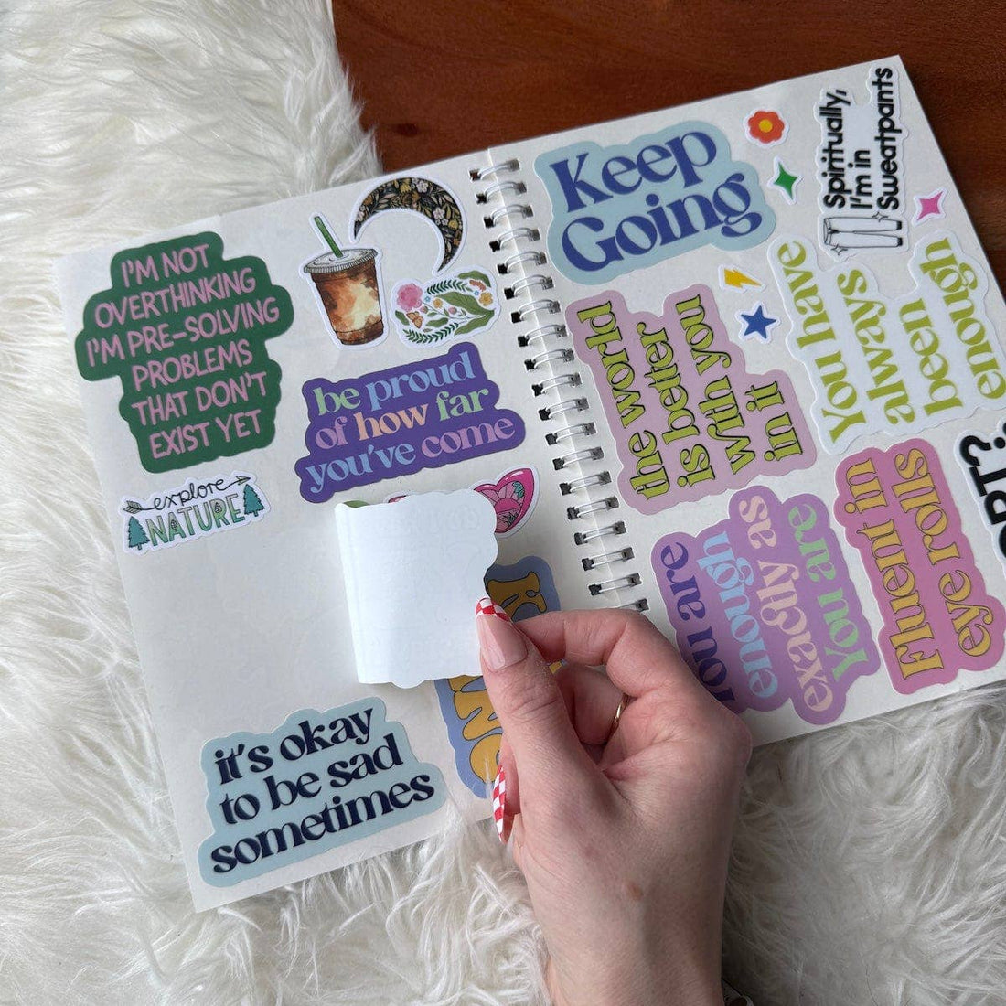 The Unused Sticker Book - Yellow