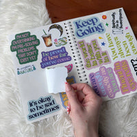 The Unused Sticker Book - Yellow