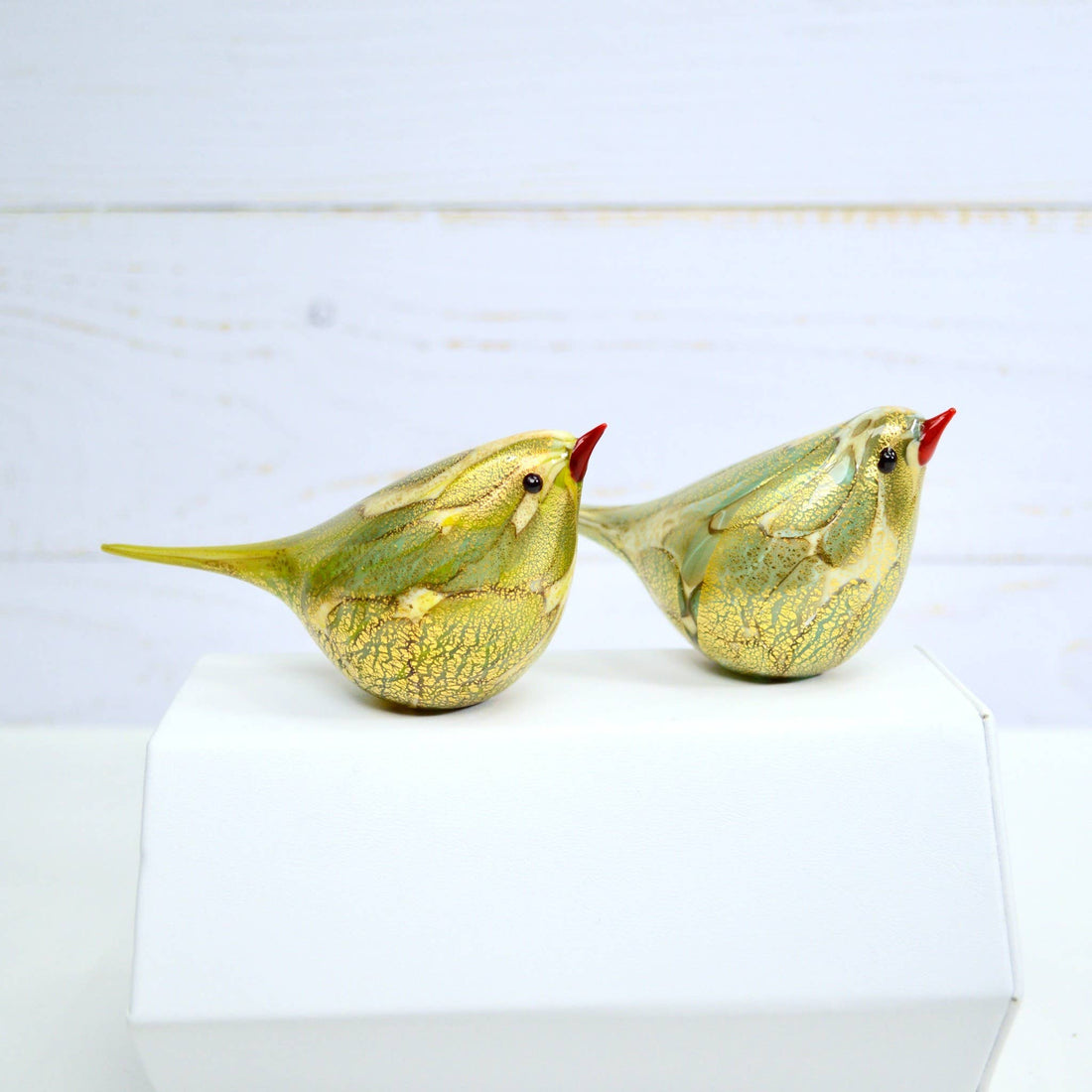 Handblown Murano Glass Chirpie Bird