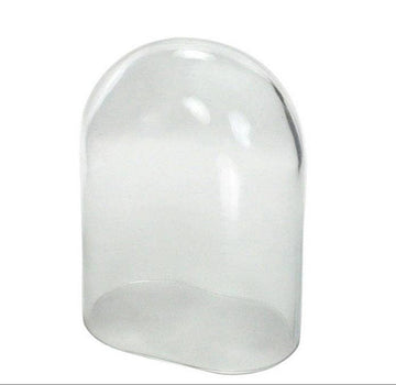 Oval glass Dome Cloche