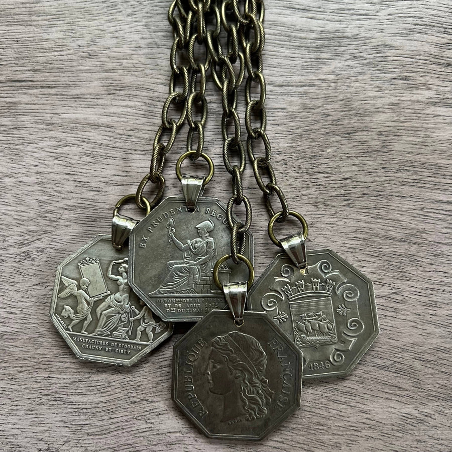 Versailles Token Necklace