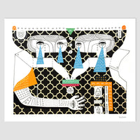 We Are All Together In This Print