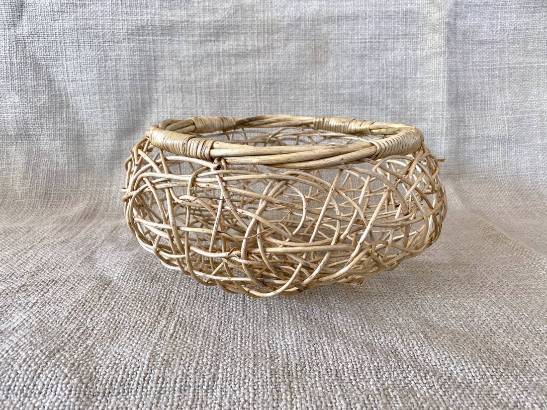 Natural Open Weave Tatinga Basket