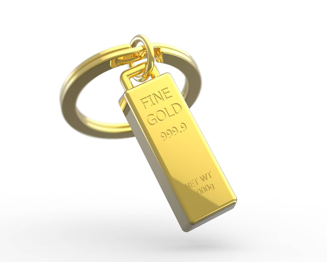 Goldbar Keyring