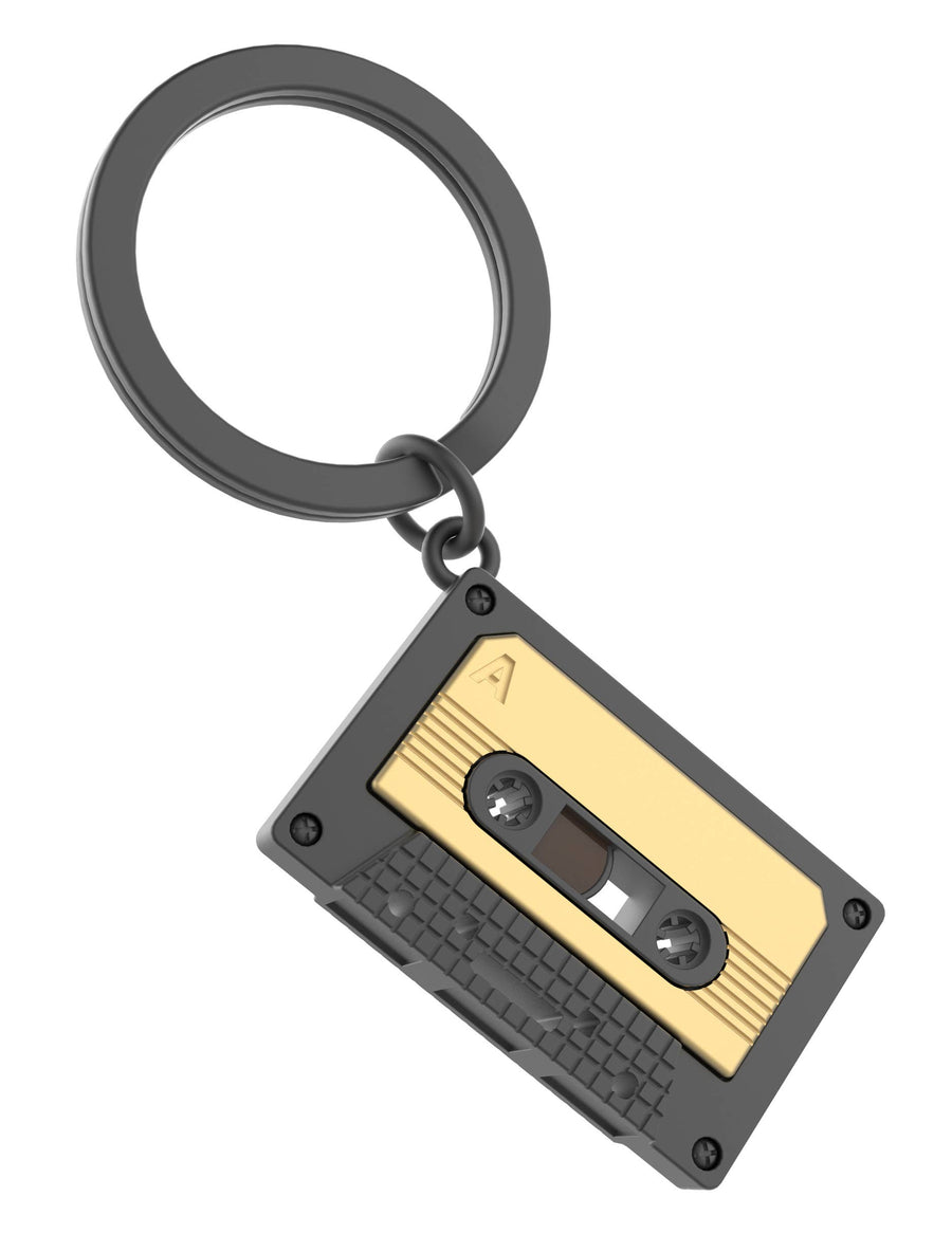 Audio Cassette Keyring