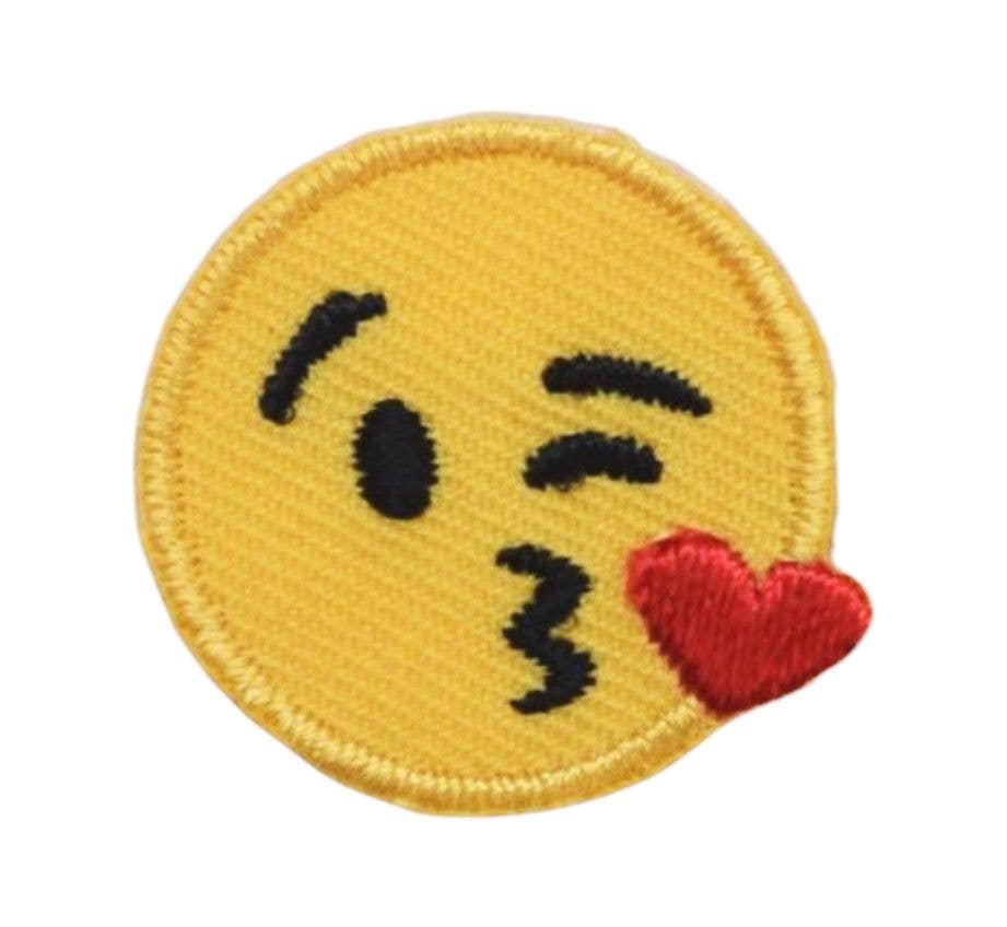 Iron On Blowing Kiss Patch