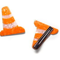 Safety Cone Hair Clip