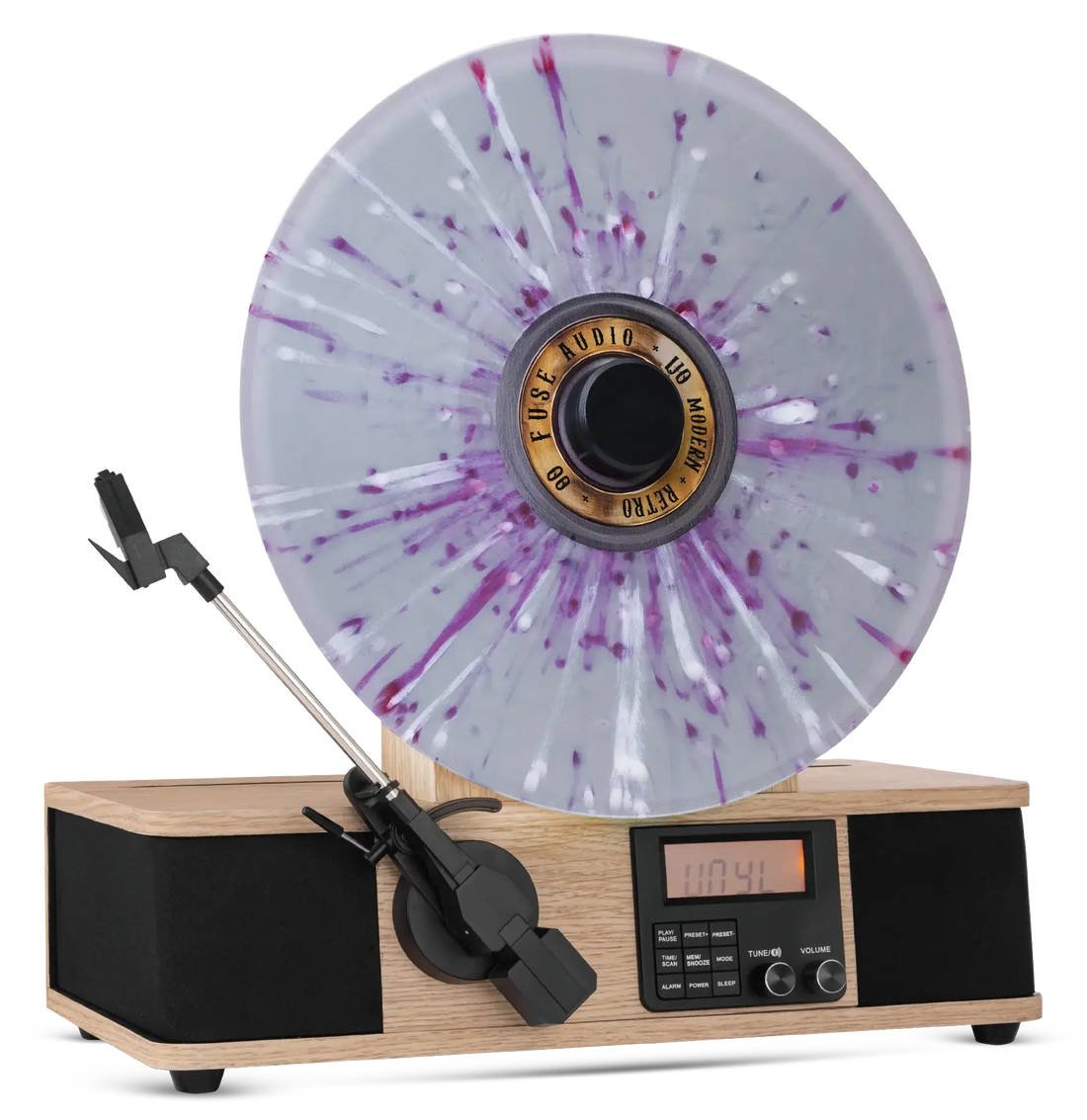 Fuse Wrap Vertical Record Player with Bluetooth