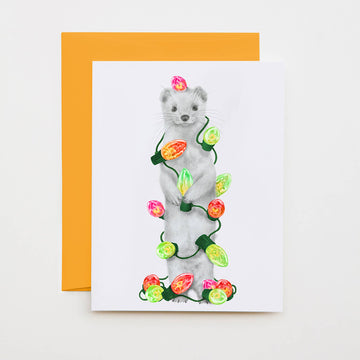Jubilee de le Champs Ermine Note Card
