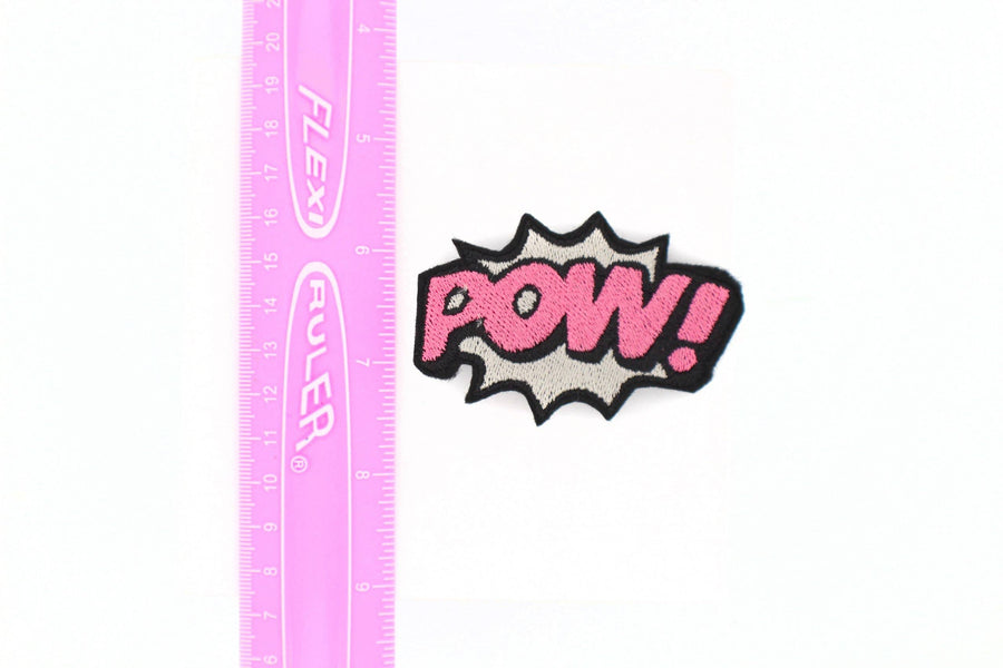 Comic Book POW! Hair Clip