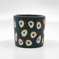 Black & Neon Carved 5-Layer Tumbler
