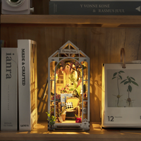 DIY Miniature House Book Nook Kit: Garden House