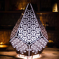 SINAR Arrow 3D Papercraft Table Lamp