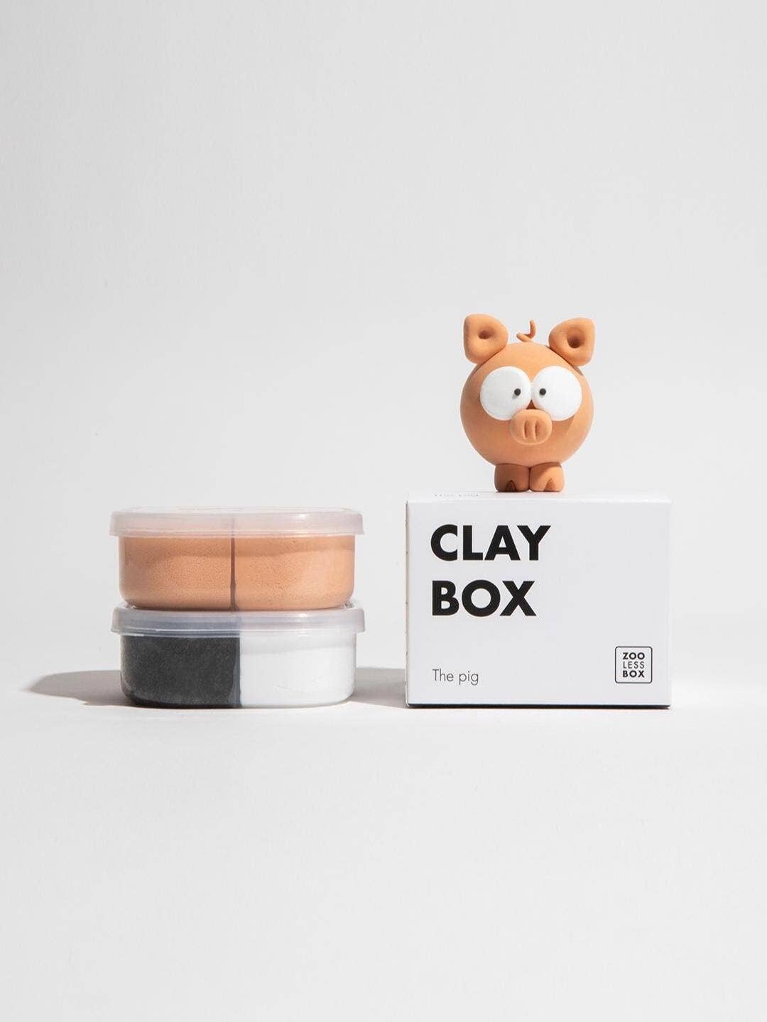 Pig DIY Air Dry Clay Kit