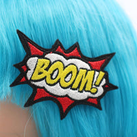 Comic Book Accessory BOOM! Hair Clip