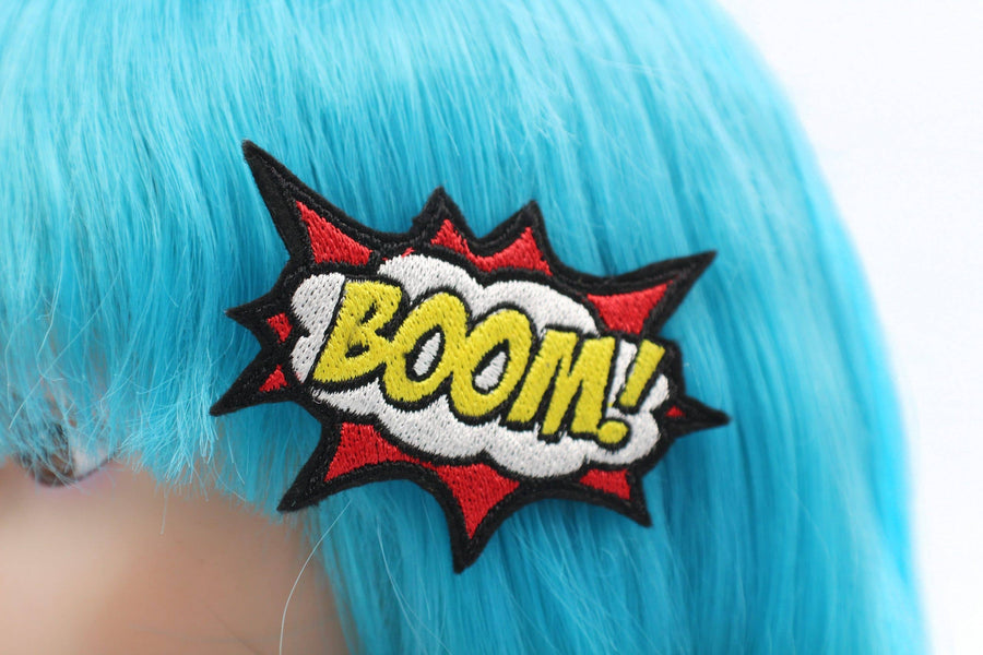 Comic Book Accessory BOOM! Hair Clip