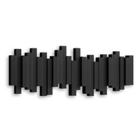 Sticks Wall Hooks: Black