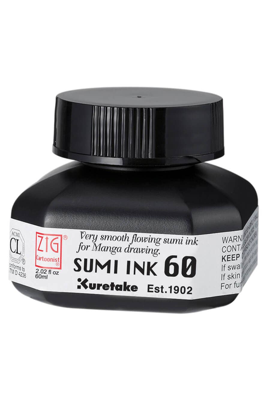 Zig® Cartoonist Sumi Ink, 60ml/2 fl. oz.
