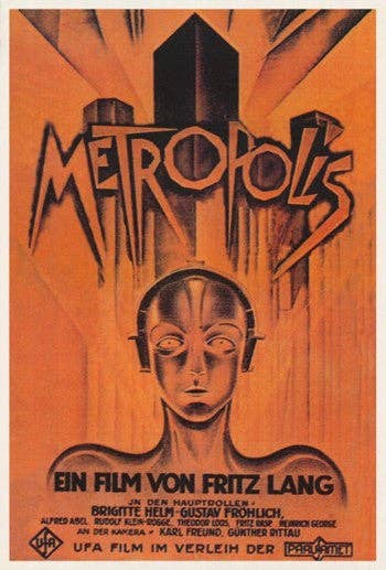 Metropolis Movie Poster - 11 x 17