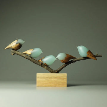 Family of Birds Sculpture 85