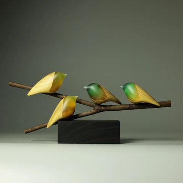 Family of Birds Sculpture 113