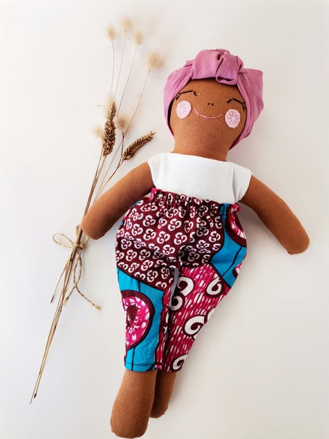 Imibongo kaMakhulu Fabric Doll