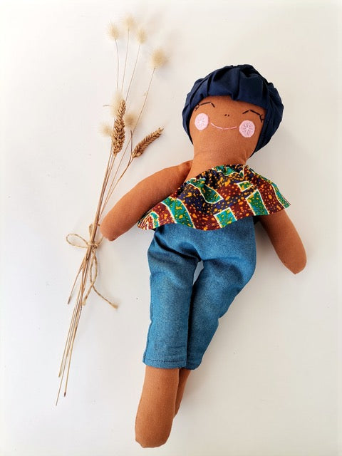 Imibongo kaMakhulu Fabric Doll