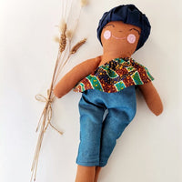 Imibongo kaMakhulu Fabric Doll