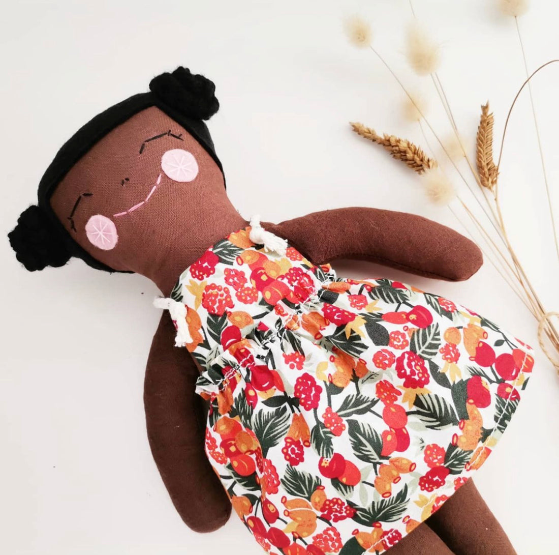 Imibongo kaMakhulu Fabric Doll