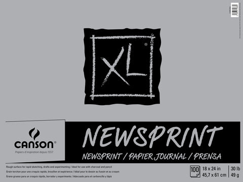XL Newsprint Pad 18" x 24"
