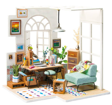 DIY Miniature House Kit: Soho Time