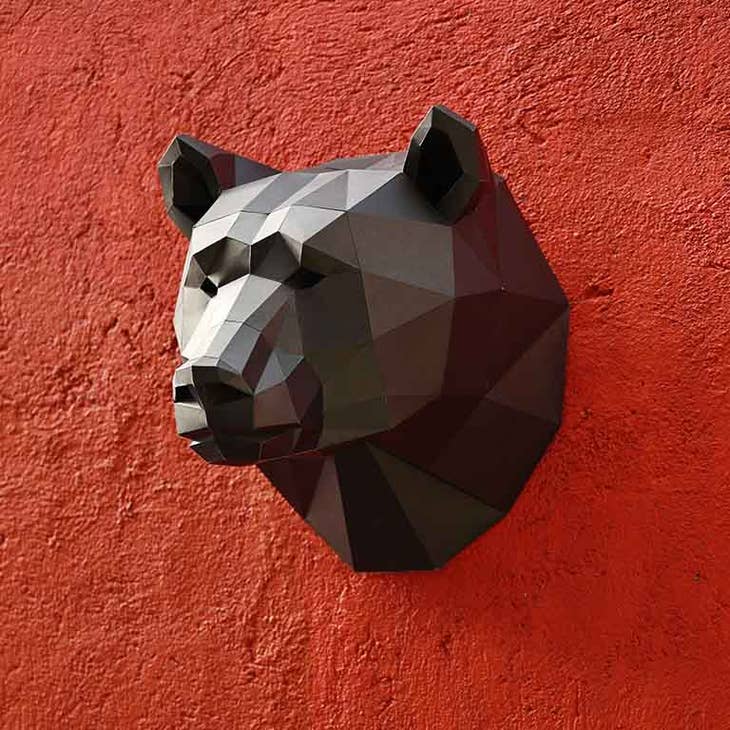 Bear Head Wall Art