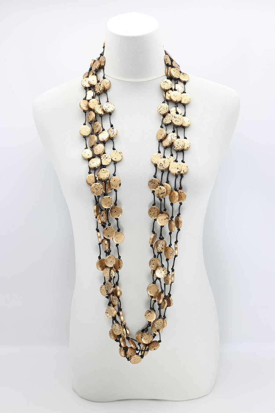 Hand-Painted Coin Necklace