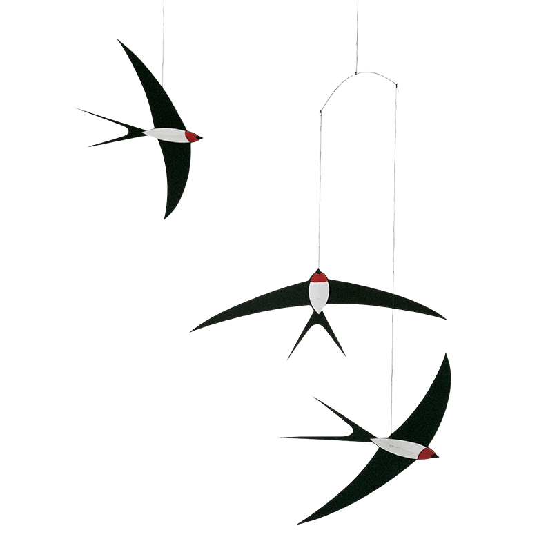 Flying Swallows Mobile