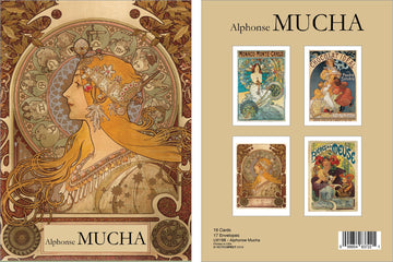 Alphonse Mucha Notecard - Boxed Set