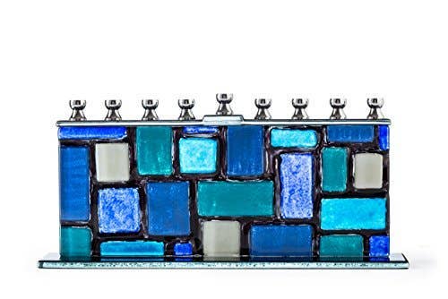 Glass Menorah - Walls of Jerusalem