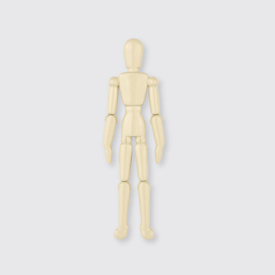 Artist Mannequin Enamel Pin