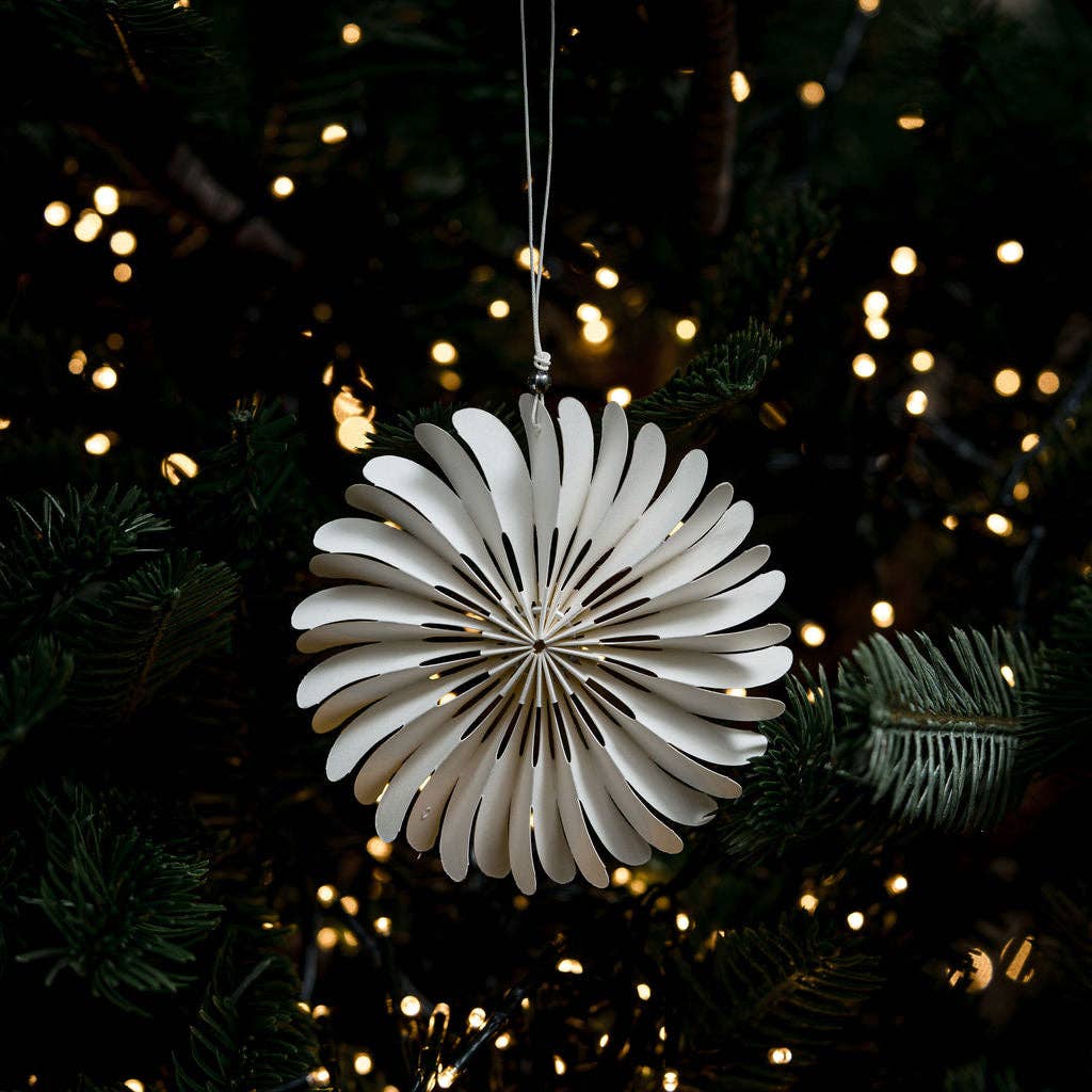 White Paper Cassiopeia Hanging Decoration
