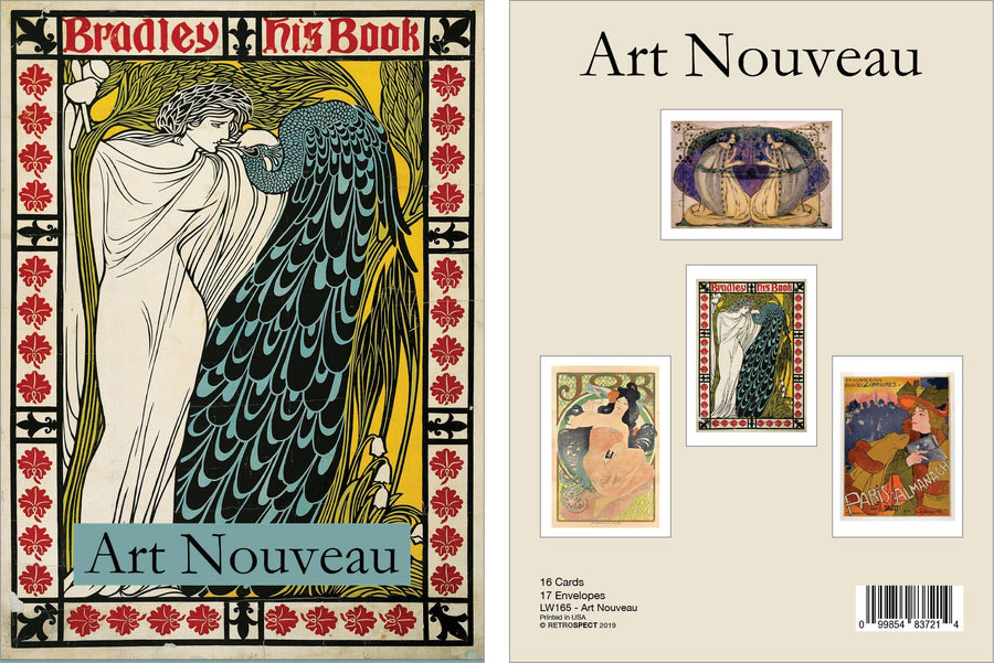 Art Nouveau Notecard - Boxed Set