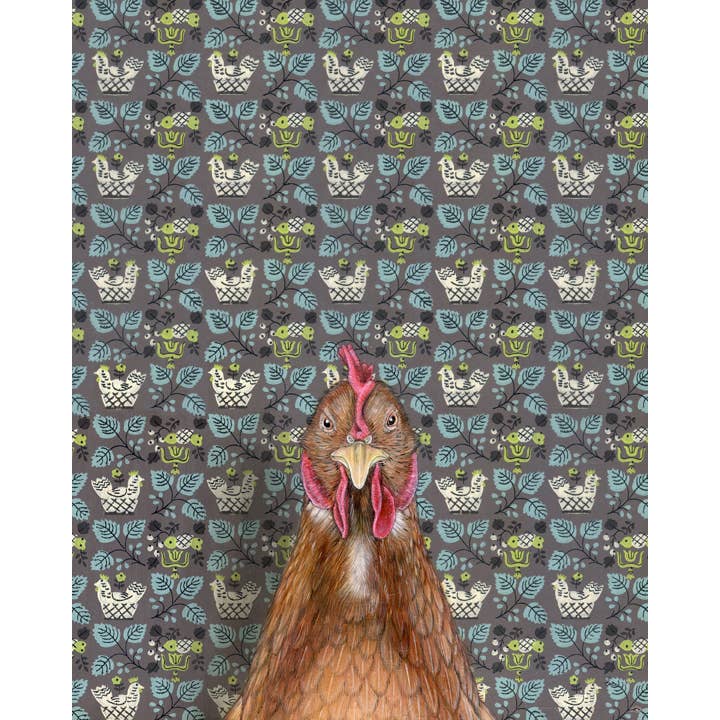 Chicken Art Print