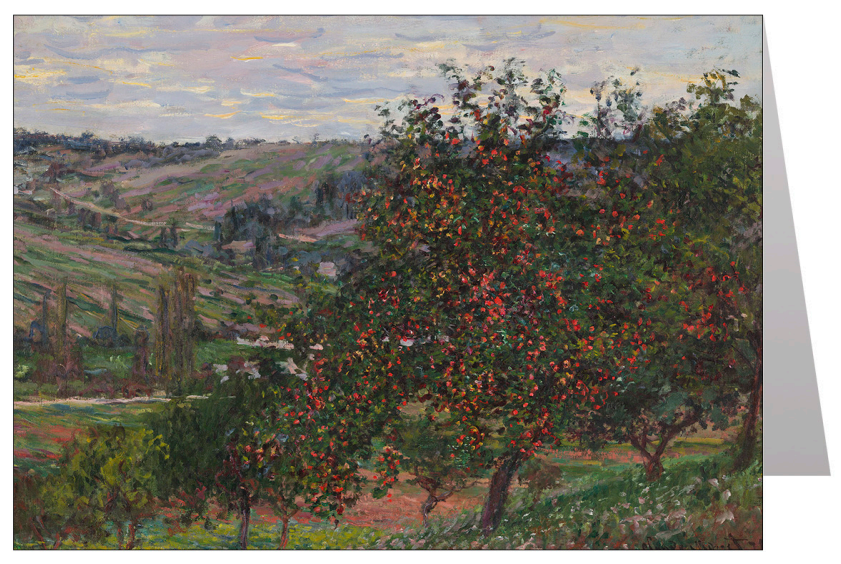 Apple Trees near Vetheuil Notecard